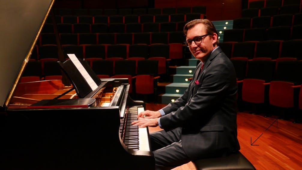 Markus Schimpp im Kammermusiksaal des Beethoven Hauses, Bonn